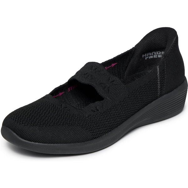 Skechers ARYA Ballerina Freizeitschuh, Schlupfschuh mit Handsfree Slip-Ins Funktion