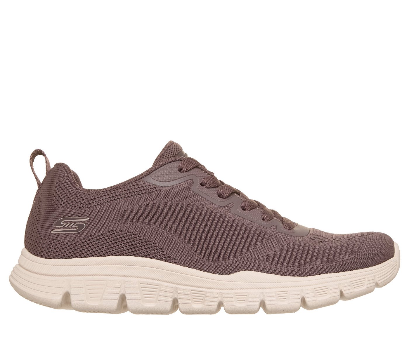 Skechers BOBS B LITE Sneaker Schnürschuh, Halbschuh, Freizeitsneaker mit Memory Foam – Bild 4 von 5