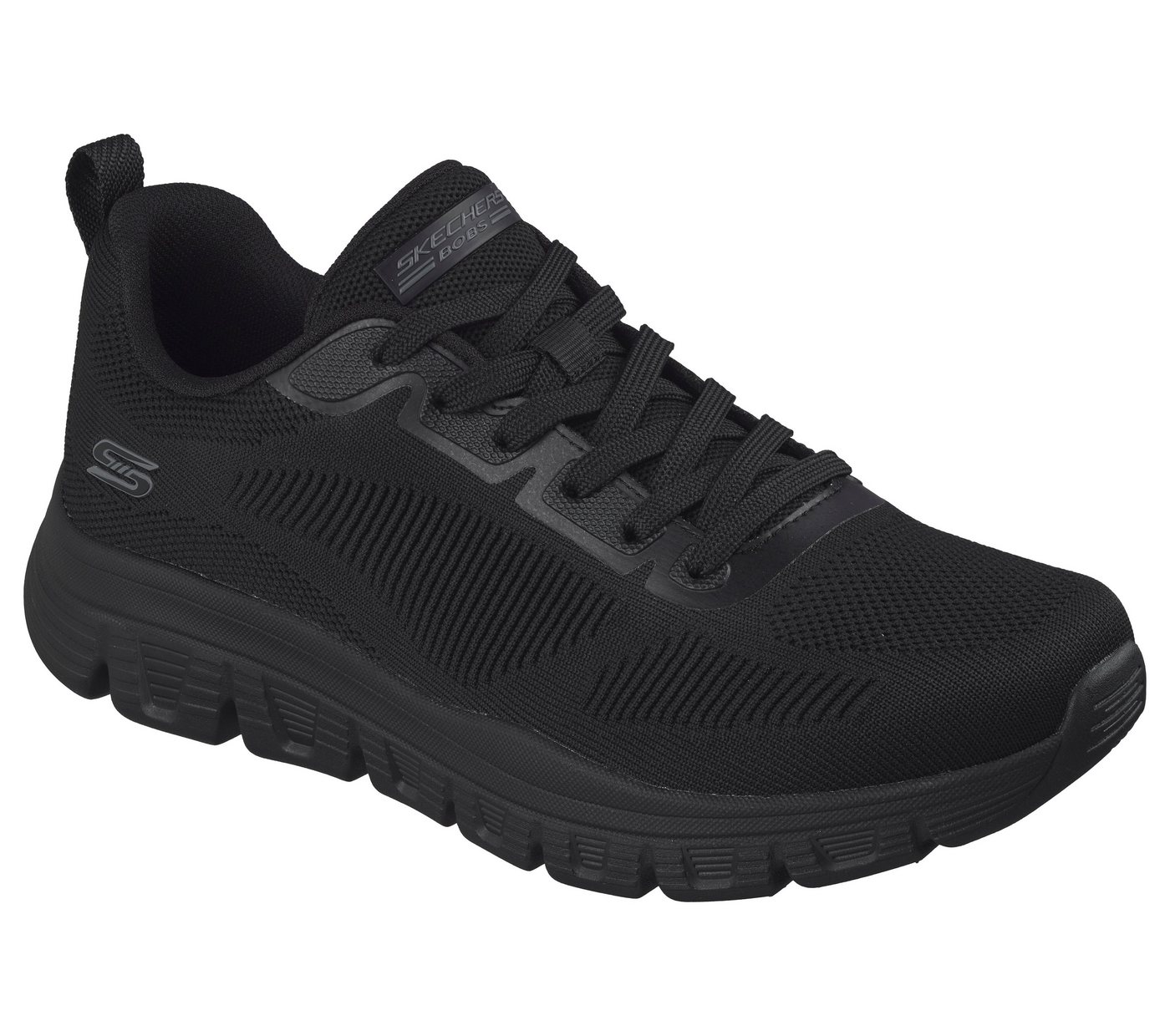 Skechers BOBS B LITE vegan Sneaker Schnürschuh, Freizeitschuh, maschinenwaschbar – Bild 3 von 5