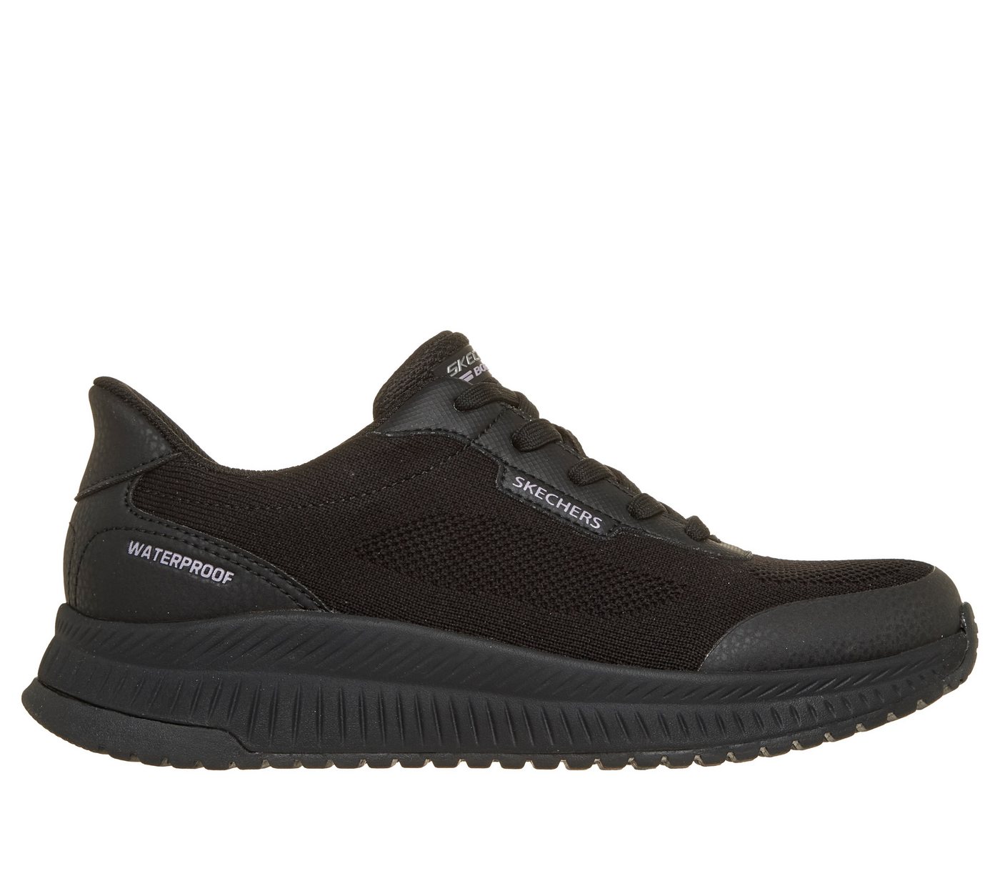 Skechers BOBS SQUAD 4-ESSENTIAL LOOK Sneaker Slipper mit Slip-ins und waterproof Ausstattung – Bild 4 von 5