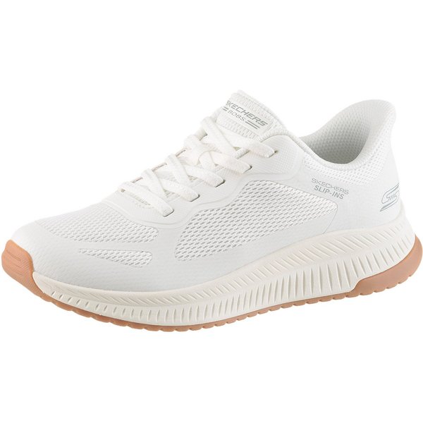 Skechers BOBS SQUAD 4 Slip-On Sneaker Slipper, Freizeitschuh, Halbschuh mit Memory Foam
