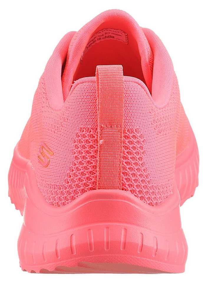 Skechers BOBS SQUAD CHAOS-COOL RYTHMS Sneaker, Knitwear-Sneaker, Schnürschuh in veganer Verarbeitung – Bild 2 von 5