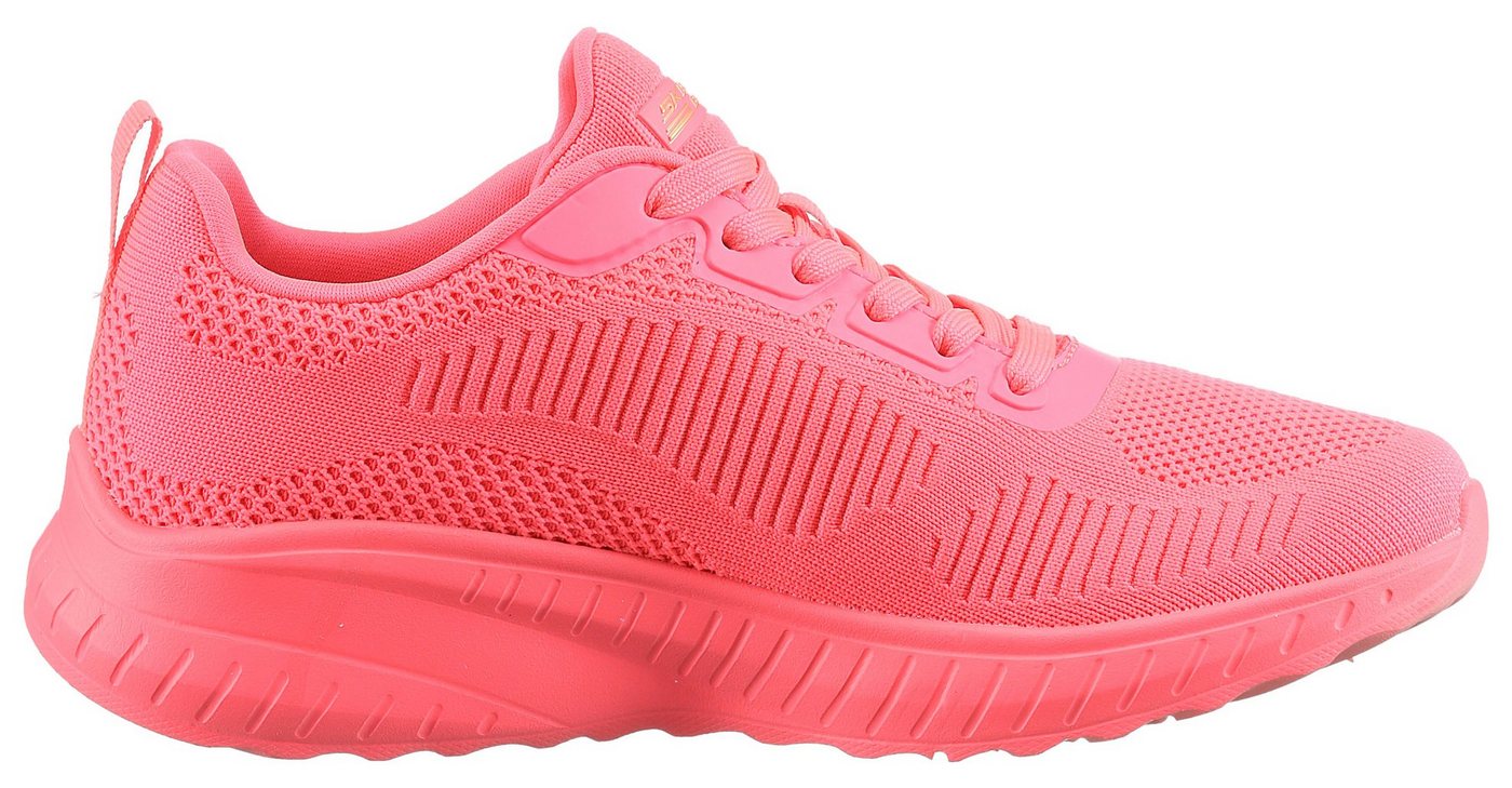 Skechers BOBS SQUAD CHAOS-COOL RYTHMS Sneaker, Knitwear-Sneaker, Schnürschuh in veganer Verarbeitung – Bild 5 von 5