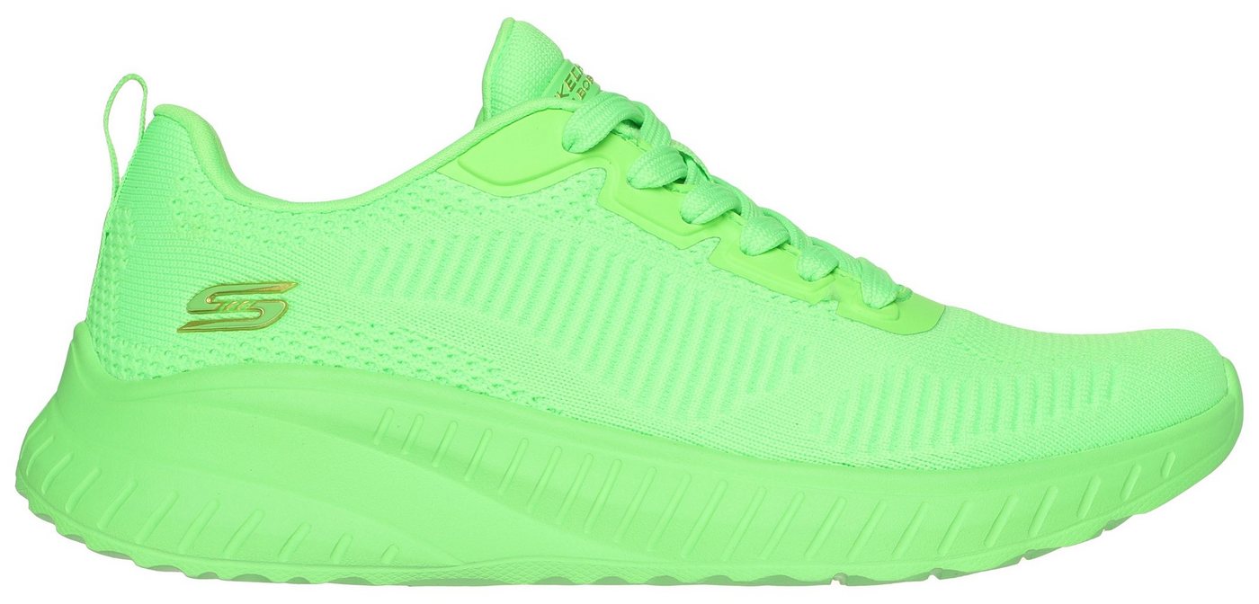 Skechers BOBS SQUAD CHAOS-COOL RYTHMS Sneaker, Knitwear-Sneaker, Schnürschuh in veganer Verarbeitung – Bild 3 von 5