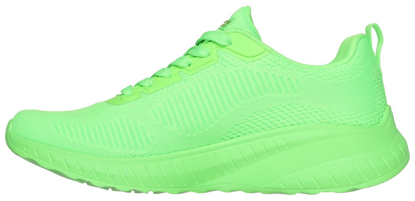 Skechers BOBS SQUAD CHAOS-COOL RYTHMS Sneaker, Knitwear-Sneaker, Schnürschuh in veganer Verarbeitung – Bild 4 von 5