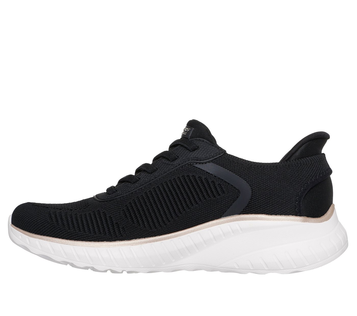 Skechers BOBS SQUAD CHAOS-CURRENT MUSE Slip-On Sneaker, Slipper, Freizeitschuh in veganer Verarbeitung – Bild 5 von 5