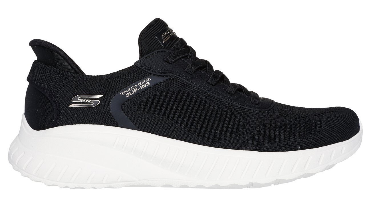 Skechers BOBS SQUAD CHAOS-CURRENT MUSE Slip-On Sneaker, Slipper, Freizeitschuh in veganer Verarbeitung – Bild 3 von 5