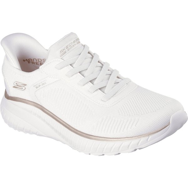 Skechers BOBS SQUAD CHAOS-CURRENT MUSE Slip-On Sneaker, Slipper, Freizeitschuh in veganer Verarbeitung