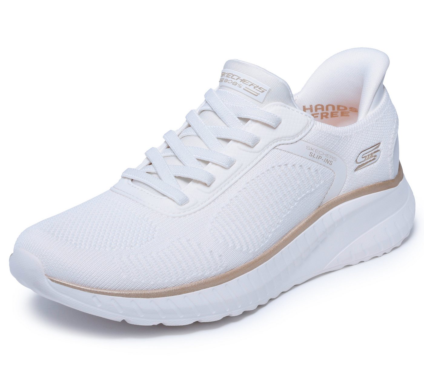 Skechers BOBS SQUAD CHAOS-CURRENT MUSE Slip-On Sneaker, Slipper, Freizeitschuh in veganer Verarbeitung – Bild 3 von 5