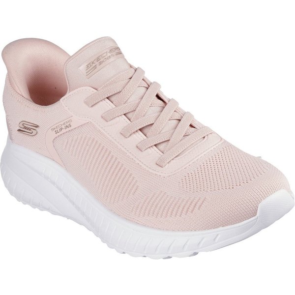 Skechers BOBS SQUAD CHAOS-CURRENT MUSE Slip-On Sneaker, Slipper, Freizeitschuh in veganer Verarbeitung