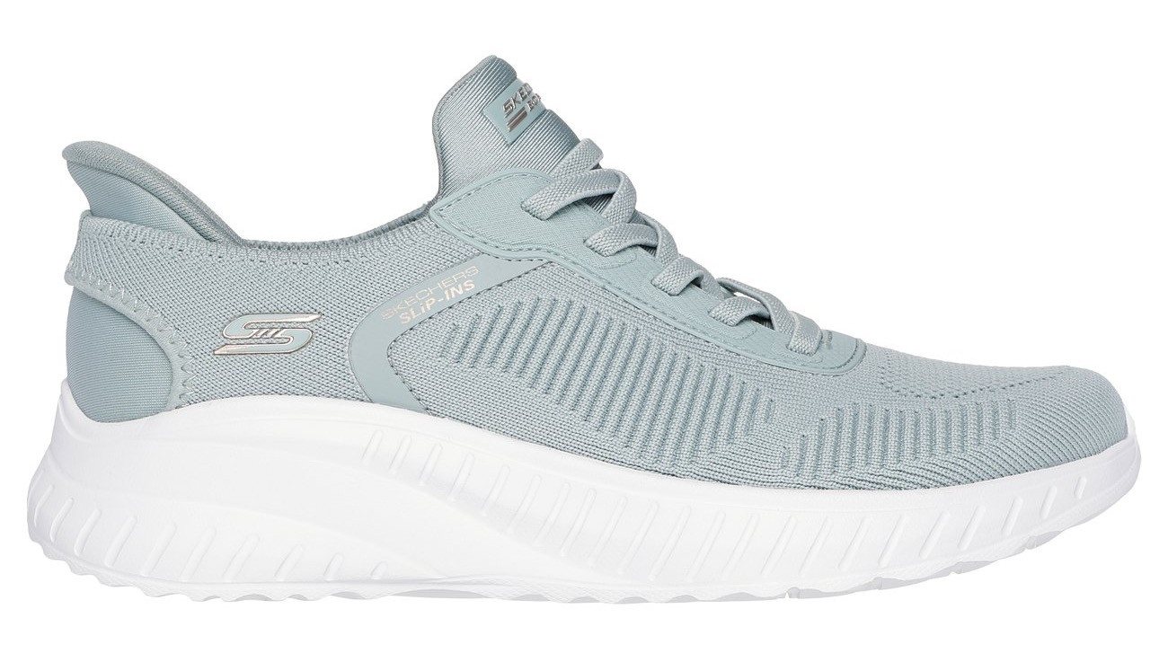 Skechers BOBS SQUAD CHAOS-CURRENT MUSE Slip-On Sneaker, Slipper, Freizeitschuh in veganer Verarbeitung – Bild 3 von 5