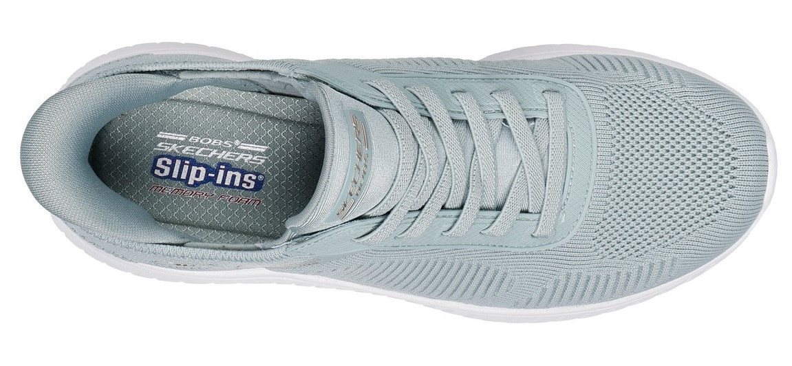 Skechers BOBS SQUAD CHAOS-CURRENT MUSE Slip-On Sneaker, Slipper, Freizeitschuh in veganer Verarbeitung – Bild 5 von 5