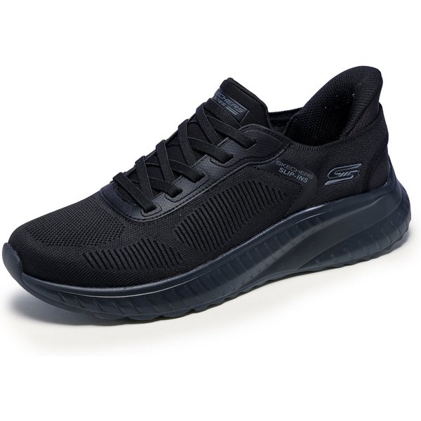 Skechers BOBS SQUAD CHAOS-SOLID STEP Slip-On Sneaker Schlupfschuh, Slipper, Sneaker zum Schlupfen