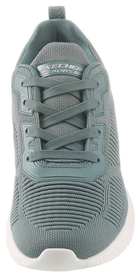 Skechers Bobs Squad - Tough Talk Sneaker Freizeitschuh, Halbschuh, Schnürschuh mit Skech-Knit – Bild 4 von 5