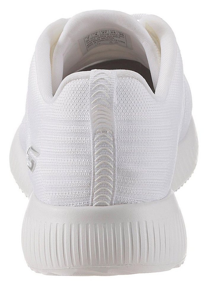 Skechers Bobs Squad - Tough Talk Sneaker Freizeitschuh, Halbschuh, Schnürschuh mit Skech-Knit – Bild 3 von 5