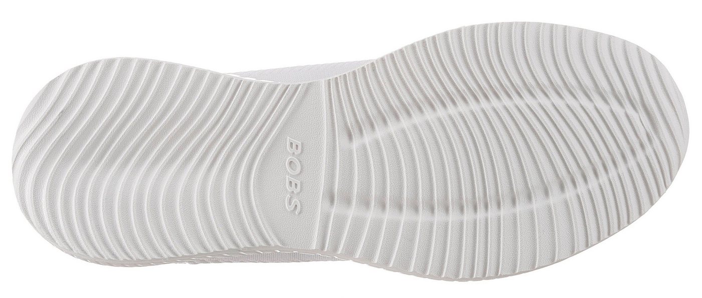 Skechers Bobs Squad - Tough Talk Sneaker Freizeitschuh, Halbschuh, Schnürschuh mit Skech-Knit – Bild 4 von 5