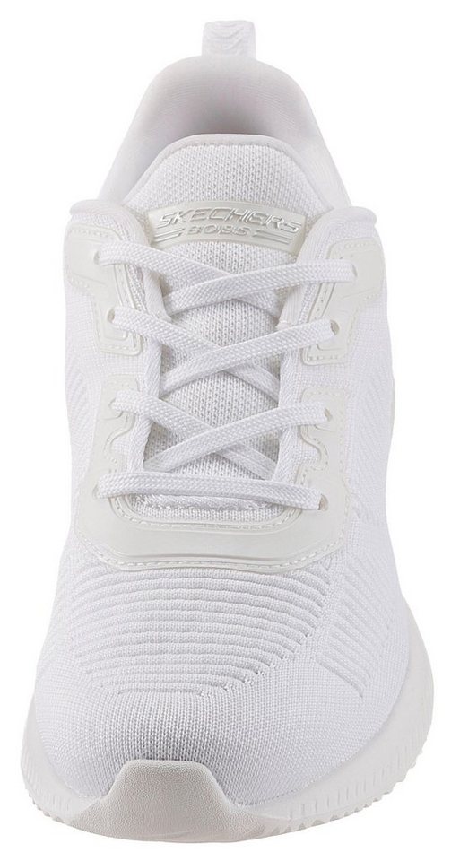 Skechers Bobs Squad - Tough Talk Sneaker Freizeitschuh, Halbschuh, Schnürschuh mit Skech-Knit – Bild 5 von 5