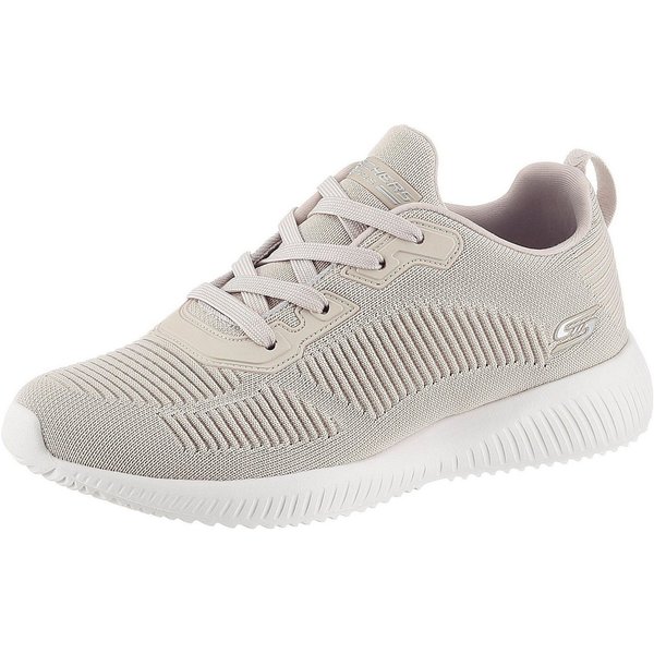 Skechers Bobs Squad - Tough Talk Sneaker Freizeitschuh, Halbschuh, Schnürschuh mit Skech-Knit