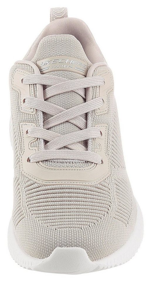 Skechers Bobs Squad - Tough Talk Sneaker Freizeitschuh, Halbschuh, Schnürschuh mit Skech-Knit – Bild 4 von 5
