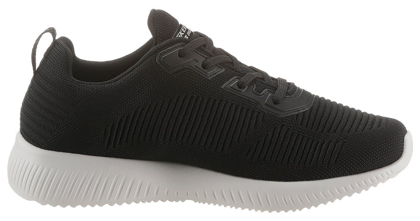 Skechers Bobs Squad - Tough Talk Sneaker Freizeitschuh, Halbschuh, Schnürschuh mit Skech-Knit – Bild 5 von 5
