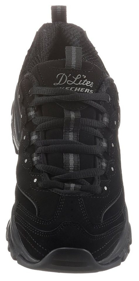 Skechers D'LITES PLAY ON Sneaker Freizeitschuh, Halbschuh, Schnürschuh mit Air Cooled Memory Foam – Bild 4 von 5
