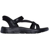 SKECHERS Damen Slipper Da GO WALK FLEX SANDAL-ILLUMINATE, Größe 41 in Schwarz