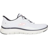 SKECHERS Damen Slipper FLEX APPEAL 5.0-EASY BREEZY, Größe 41 in Weiß