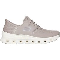 SKECHERS Damen Slipper GLIDE-STEP PRO-, Größe 38 ½ in Silber