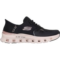 SKECHERS Damen Slipper Glide-Step® Pro – Radiant Stride, Größe 39,5 in Schwarz