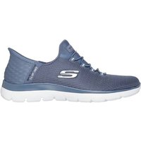 SKECHERS Damen Slipper SUMMITS-DIAMOND DREAM, Größe 38 ½ in Grau