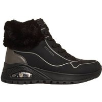 SKECHERS Damen Stiefel UNO RUGGED-FALL SHIMMER, Größe 39 in Schwarz