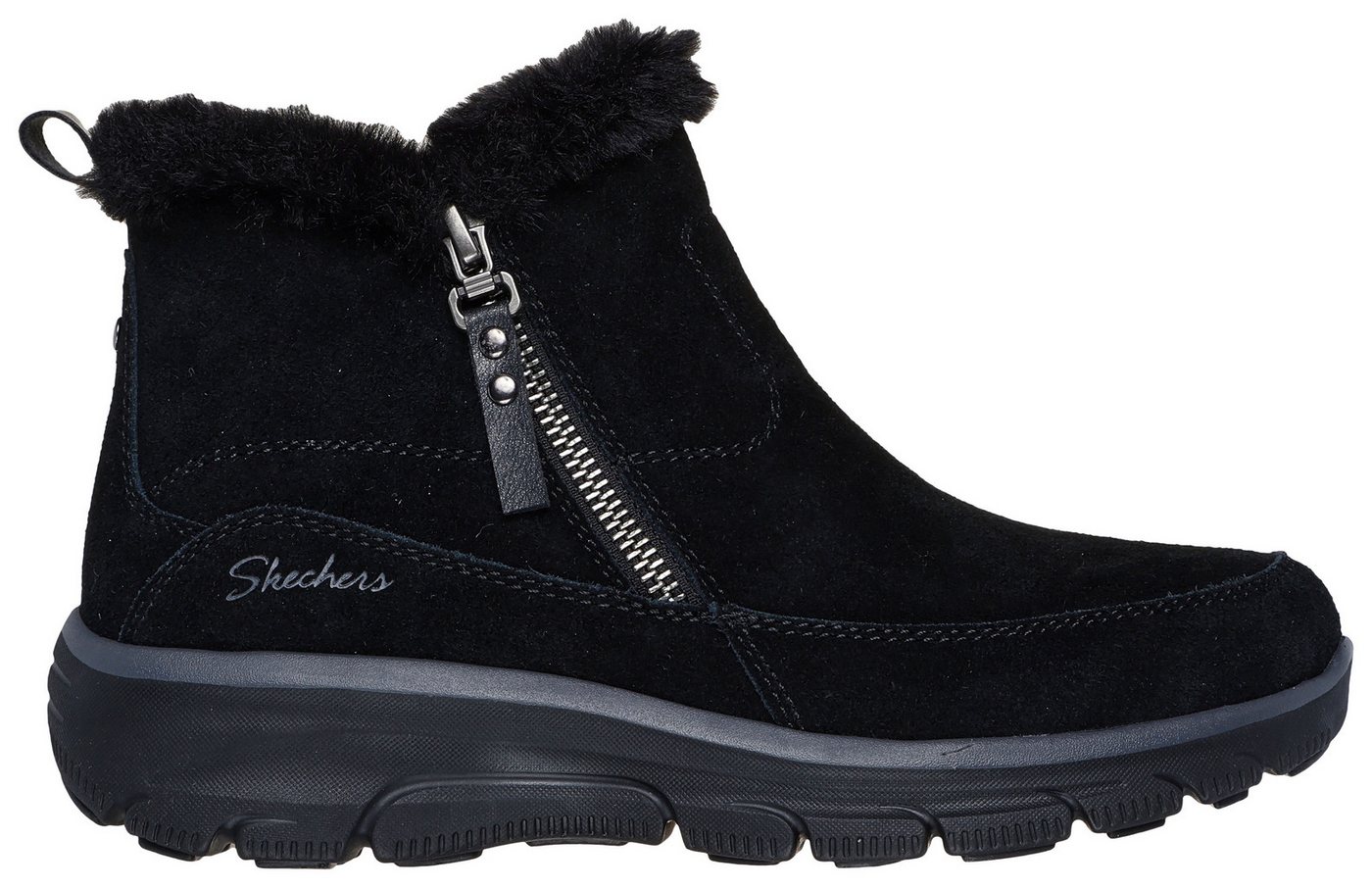Skechers EASY GOING-COOL ZIP Winterboots Winterschuh, Reißverschlussstiefel mit 3M Scotchgard-Imprägnierung – Bild 3 von 5