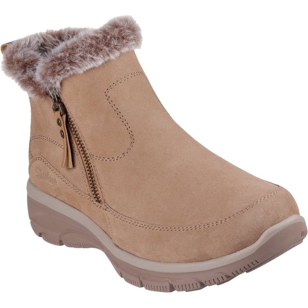 Skechers EASY GOING-COOL ZIP Winterboots Winterschuh, Reißverschlussstiefel mit 3M Scotchgard-Imprägnierung