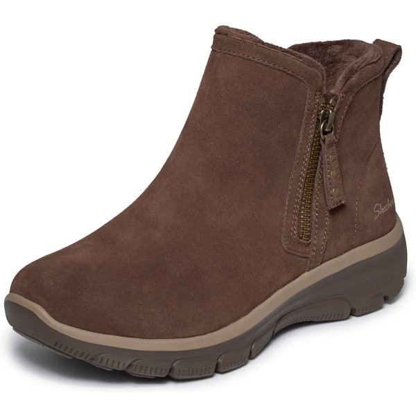 Skechers EASY GOING- Winterboots Stiefelette mit Reißverschluss und Air-Cooled Memory Foam
