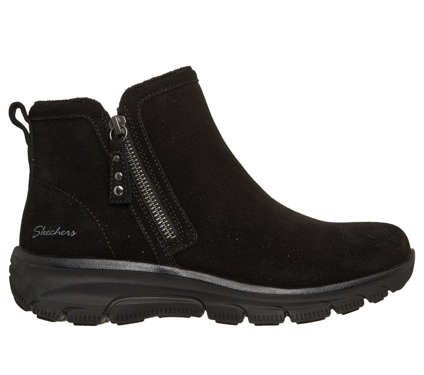 Skechers EASY GOING- Winterboots Stiefelette mit Reißverschluss und Air-Cooled Memory Foam – Bild 4 von 4