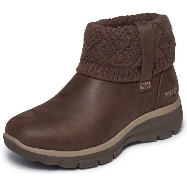 Skechers EASY GOING- Winterboots Winterstiefelette, Boots mit Strickeinsatz am Schaft