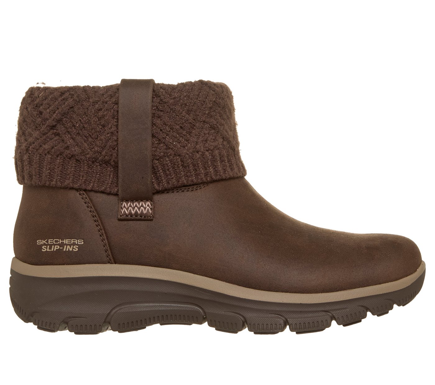 Skechers EASY GOING- Winterboots Winterstiefelette, Boots mit Strickeinsatz am Schaft – Bild 4 von 5