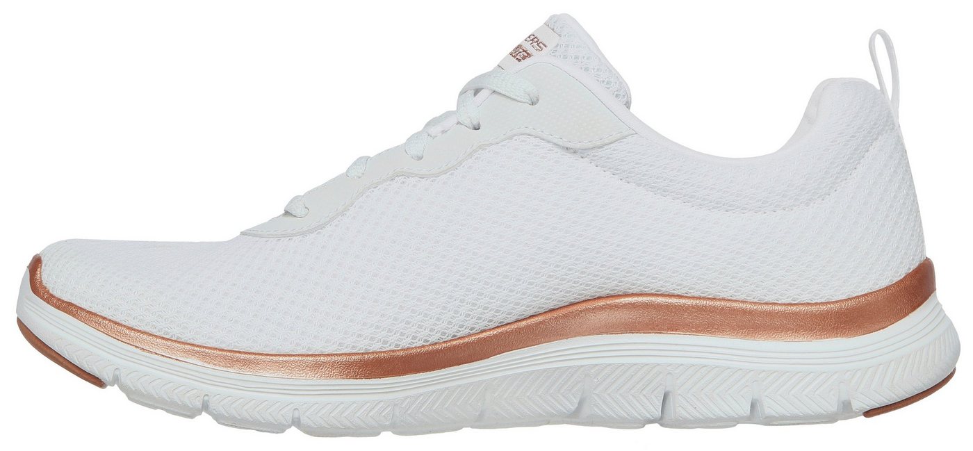 Skechers FLEX APPEAL 4.0 BRILLINAT VIEW Sneaker Freizeitschuh, Halbschuh, Schnürschuh mit Air Cooled Memory Foam – Bild 4 von 5