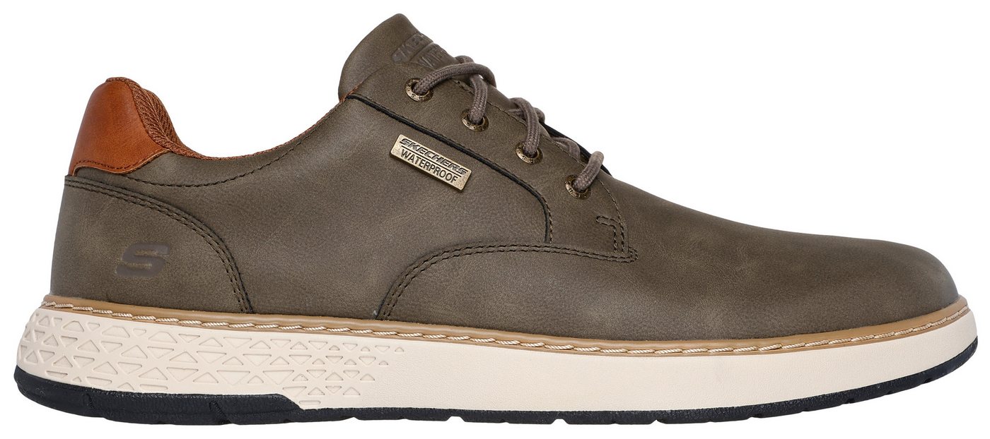 Skechers GARLAN Schnürschuh, Trekking Schuh, Sneaker, Freizeitschuh mit Kontrastnähten – Bild 3 von 5