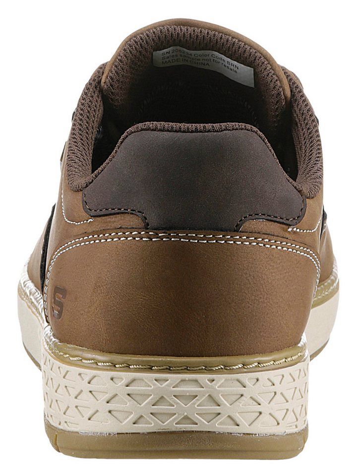 Skechers GARLAN Schnürschuh, Trekking Schuh, Sneaker, Freizeitschuh mit Kontrastnähten – Bild 2 von 5