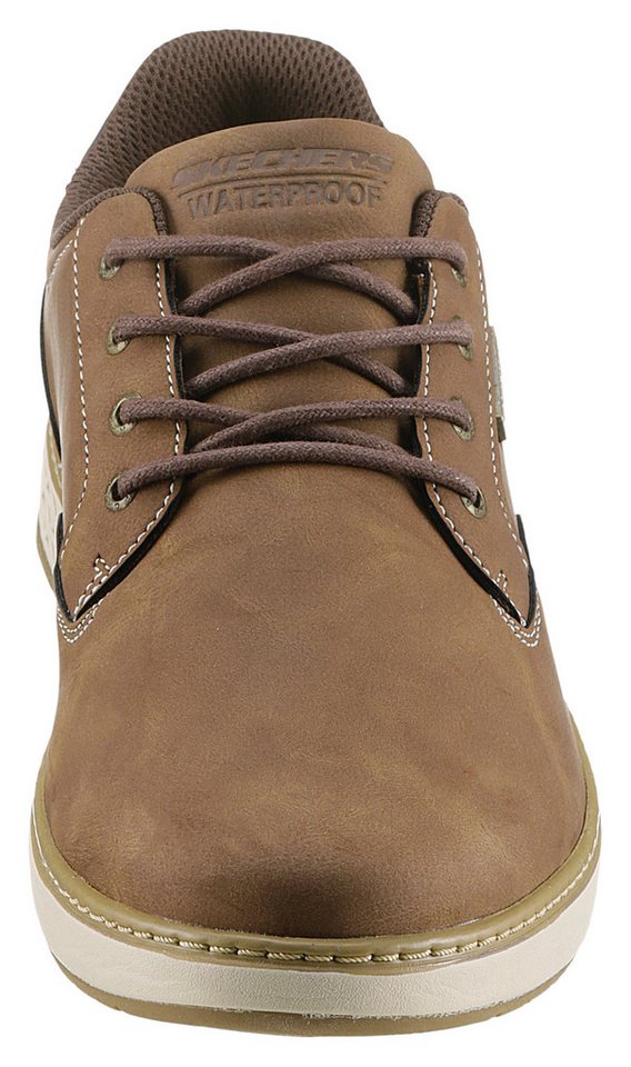 Skechers GARLAN Schnürschuh, Trekking Schuh, Sneaker, Freizeitschuh mit Kontrastnähten – Bild 4 von 5