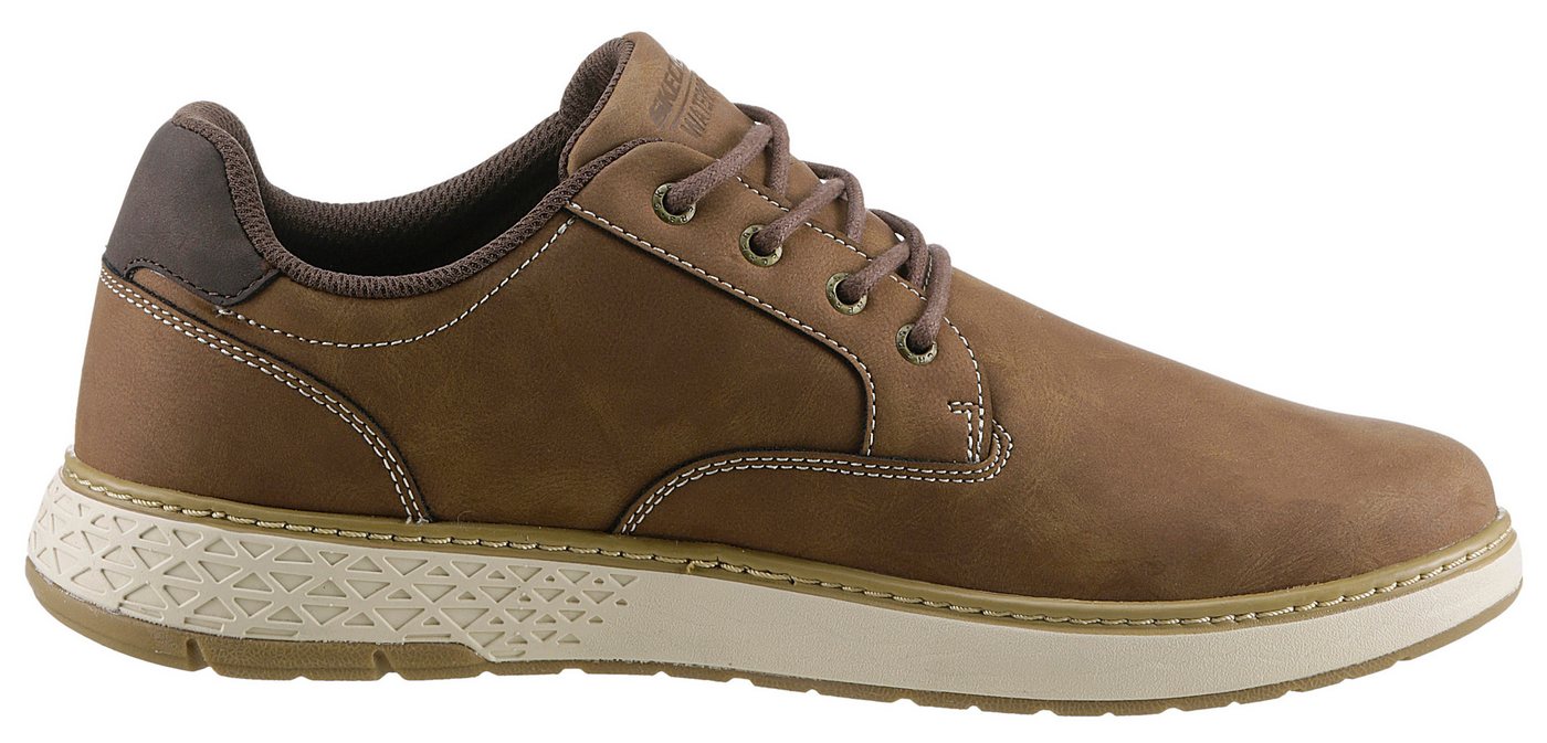 Skechers GARLAN Schnürschuh, Trekking Schuh, Sneaker, Freizeitschuh mit Kontrastnähten – Bild 5 von 5
