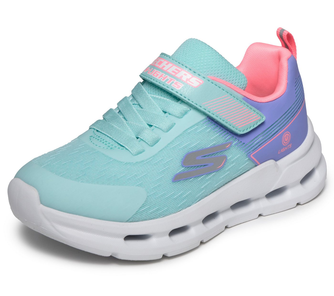 Skechers GLIDE-STEP LIGHTS Sneaker Halbschuh mit Glide Step, Größenschablone zum Download – Bild 3 von 5