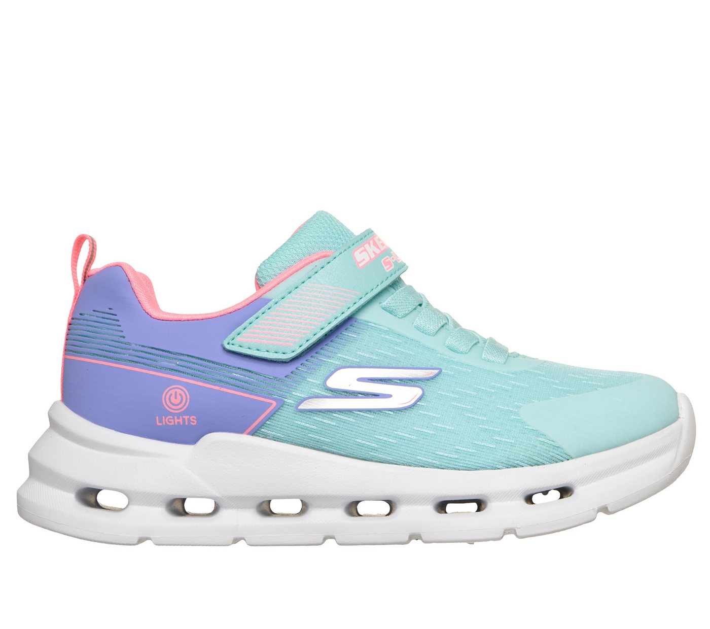 Skechers GLIDE-STEP LIGHTS Sneaker Halbschuh mit Glide Step, Größenschablone zum Download – Bild 5 von 5