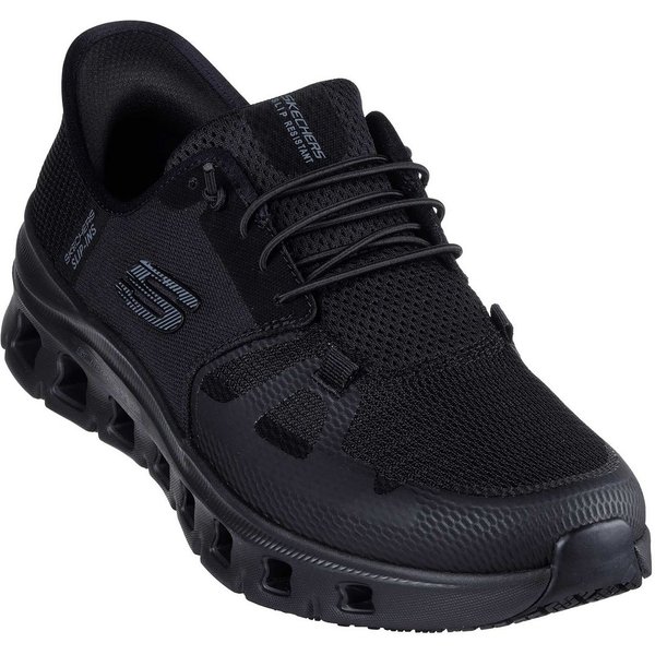 Skechers GLIDE-STEP PRO OB SR Berufsschuh Herren Slip-On ohne Schnüren Arbeitsschuh Air-Cooled - Memory Foam - Vegan - EN ISO 20347:2022+A1:2024