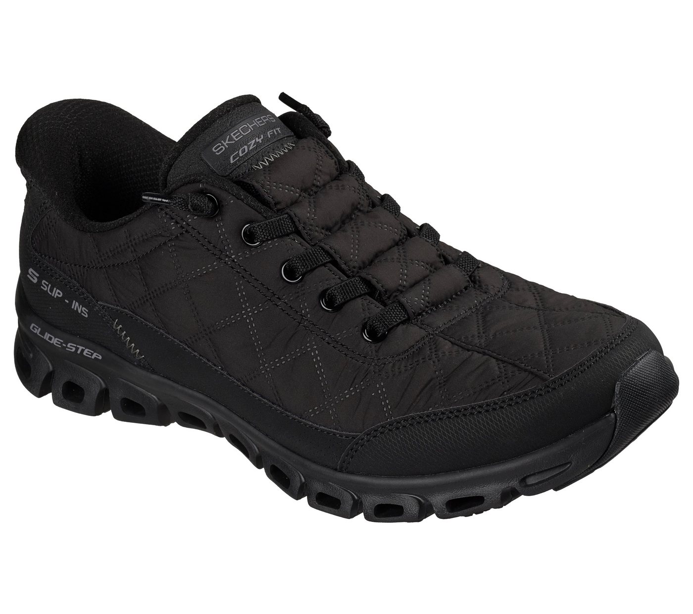Skechers GLIDE-STEP Slip-On Sneaker Freizeitschuh, Slipper mit No Tie Fit zum Schlupfen – Bild 3 von 5