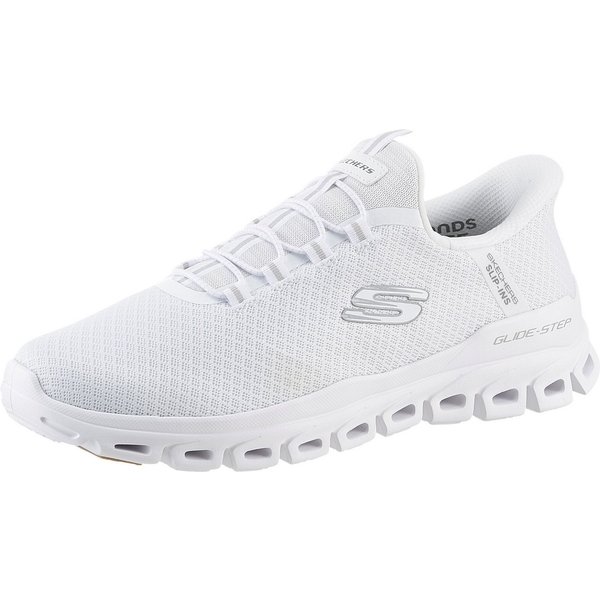 Skechers GLIDE-STEP Slip-On Sneaker Schlupfschuh, Freizeitschuh, Trainingsschuh mit praktischem Gummizug