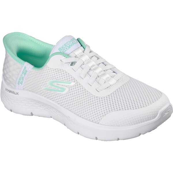 Slip-Ins Go Walk Flex Grand Entry white/mint (Damen)