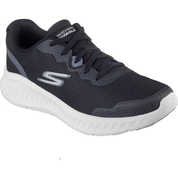 Skechers GO WALK NOW-VILIGENT Sneaker Schnürschuh, Halbschuh, Freizeitsneaker mit verstärkter Kappe