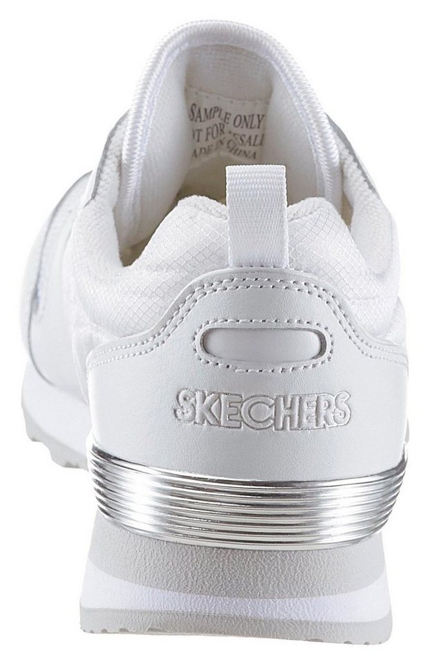 Skechers Gold´n Gurl Sneaker Freizeitschuh, Halbschuh, Schnürschuh mit Metallic-Details – Bild 2 von 5